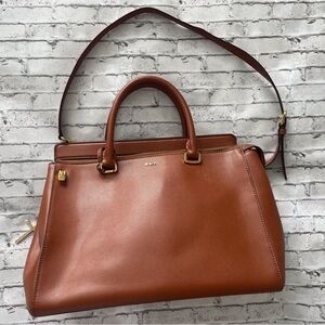 Lauren Ralph Lauren Brown Satchel